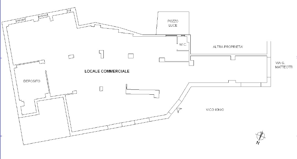 pln Locale commerciale in via G. Matteotti
